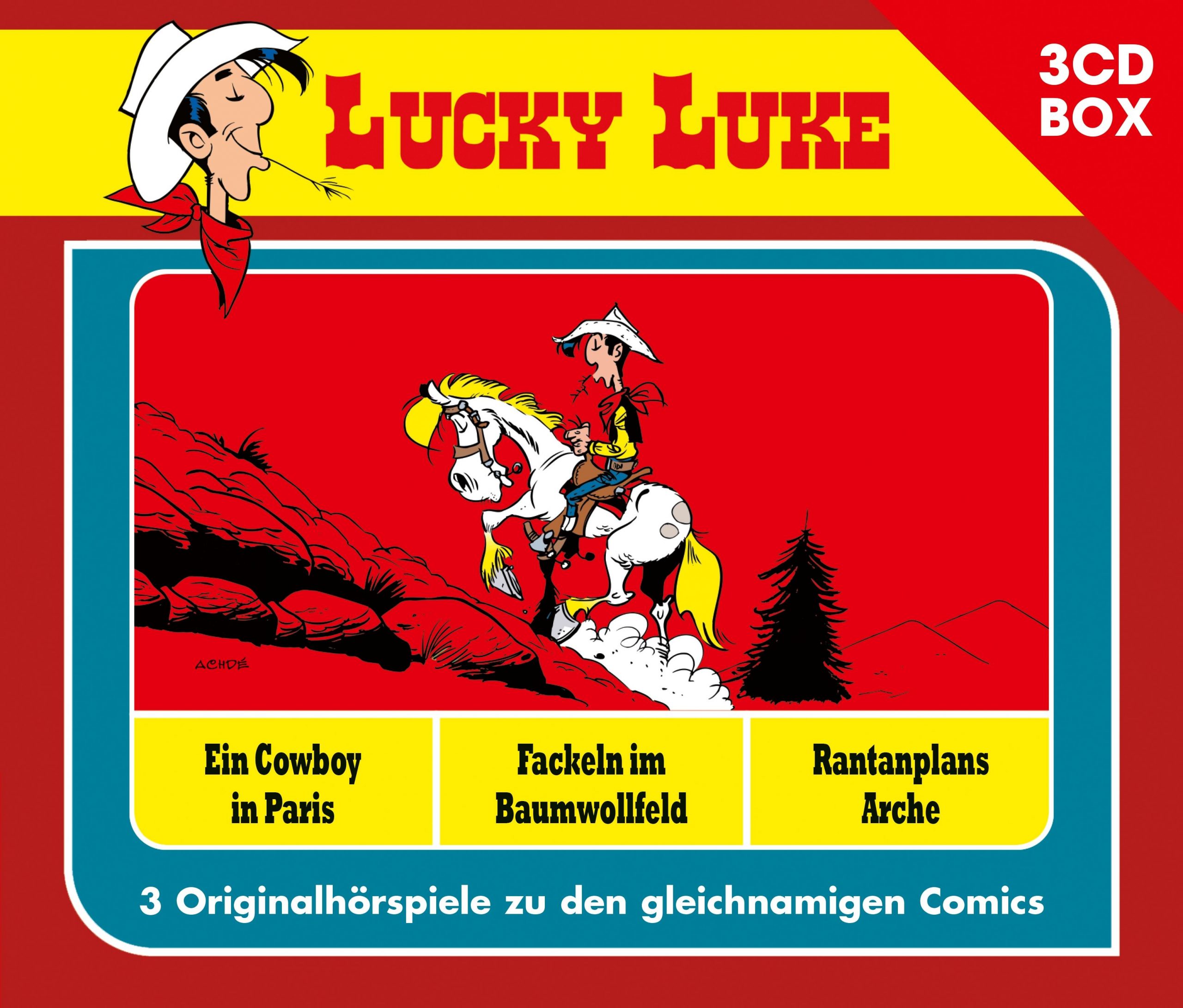 Mitmachen & gewinnen: Lucky Luke Lucky Luke Box 3 Cover Original
