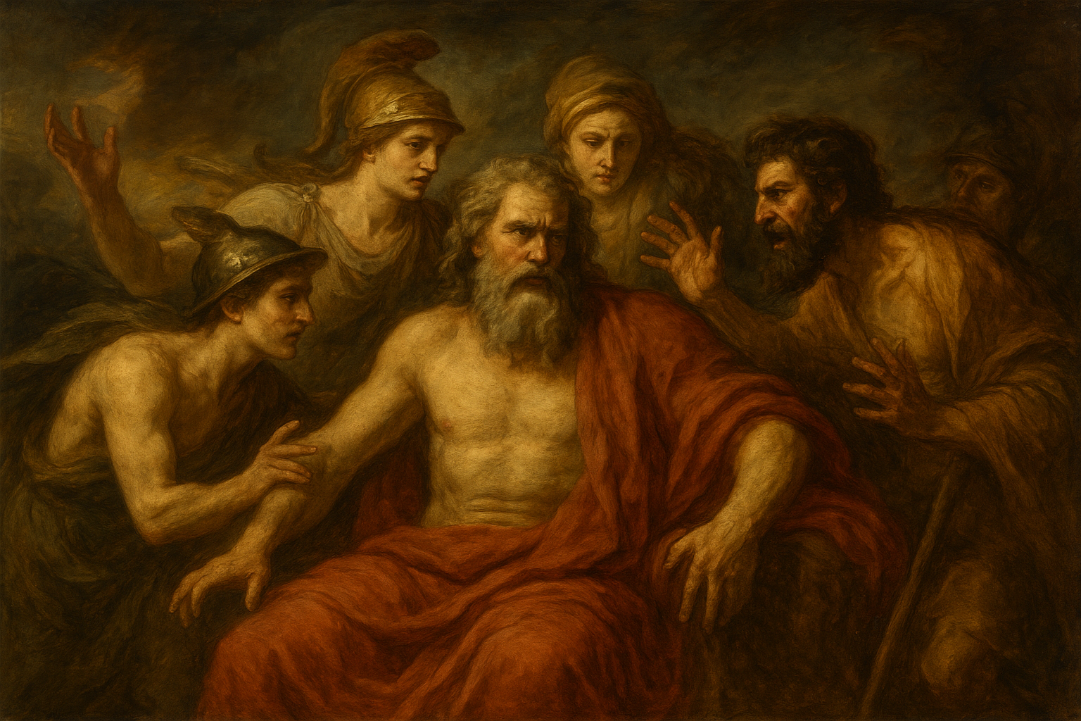 Verschwörung der Olympier gegen Zeus