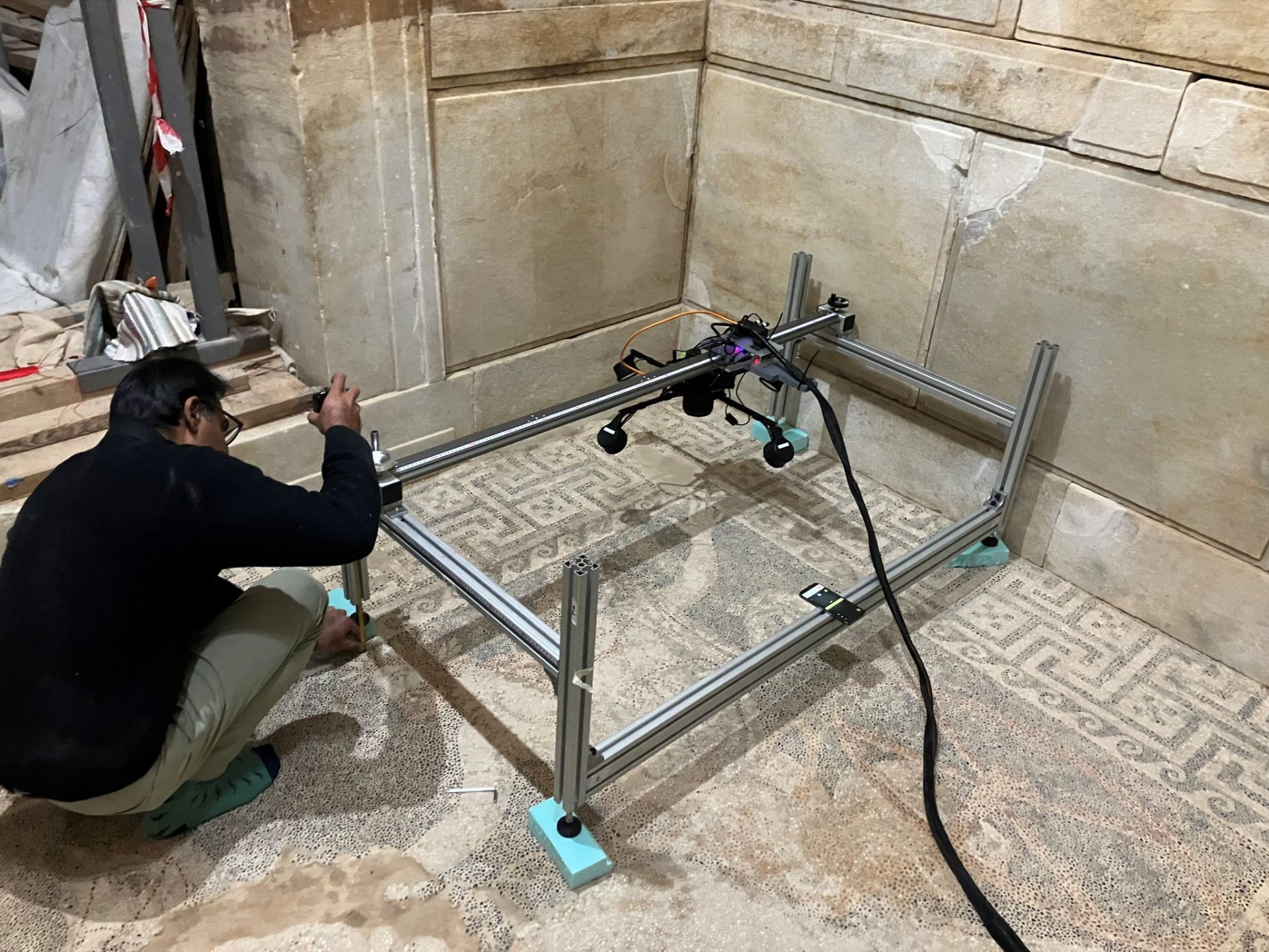 Die Polychromie des Grabmals von Kasta in Amphipolis wird hervorgehoben 597769669_1276266584546606_1622764000941790121_n