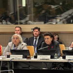 Lina Mendoni bei den Vereinten Nationen: „Kulturelles Erbe ist keine Ursache für Spaltung, sondern eine Brücke des Dialogs und des gegenseitigen Verständnisses.“ 820251448_1597983318455036_7184289817371755454_n